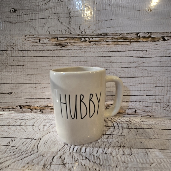 Rae Dunn "Hubby" Ceramic Coffee Mug - Picture 1 of 1